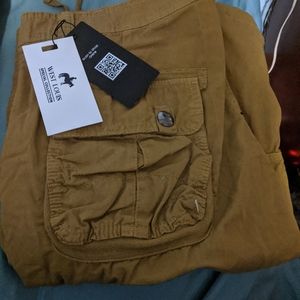 Dark Tan Cargo Shorts